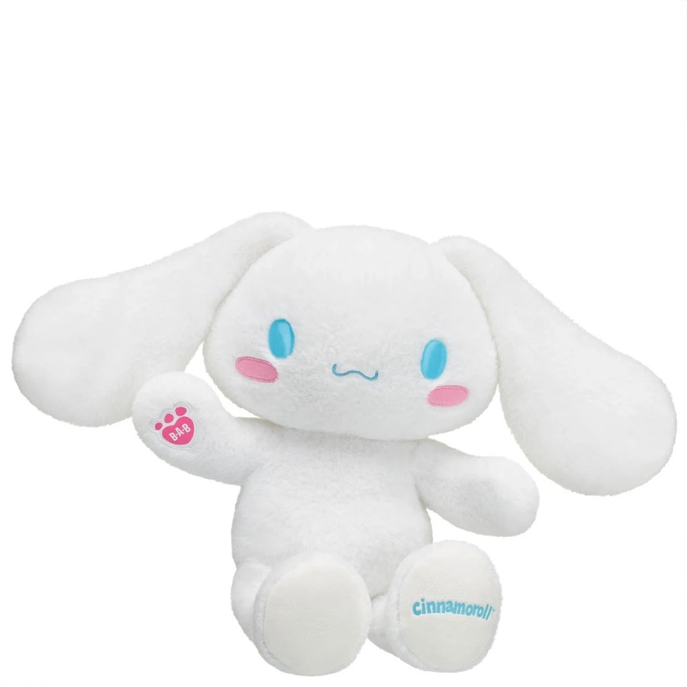 Sanrio Build a Bear Cinnamoroll Plush Unstuffed Hello Kitty White Bunny 17" New - Picture 9 of 9
